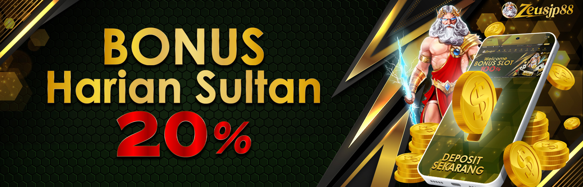 BONUS HARIAN SULTAN 20%