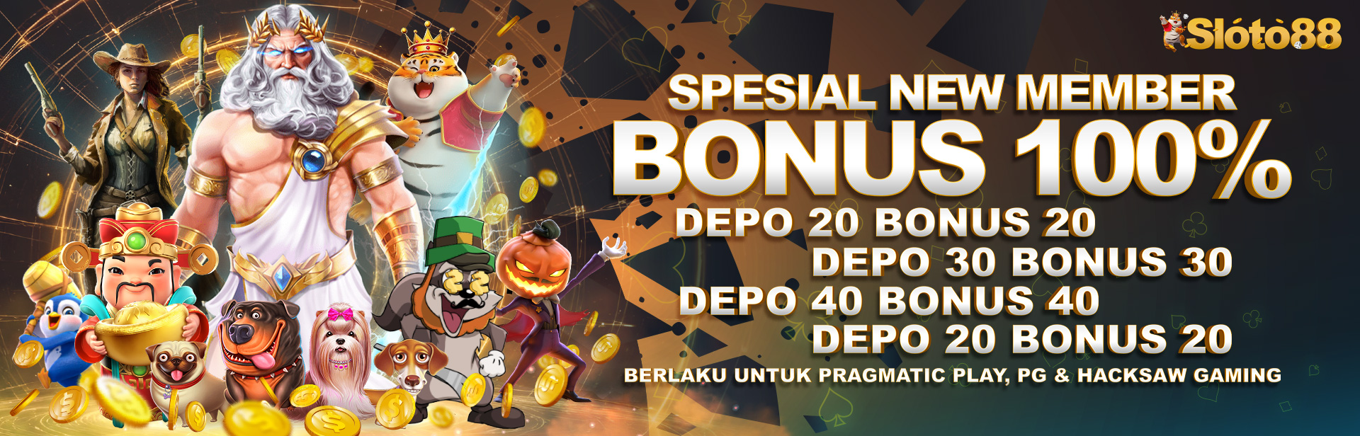 BONUS AWAL 50% DAN BONUS AKHIR 50%