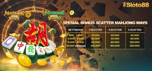 SPESIAL BONUS SCATTER MAHJONG WAYS