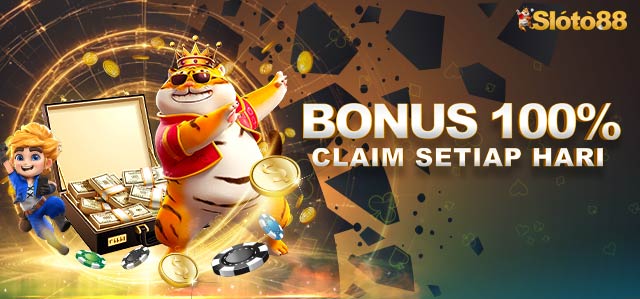 Bonus 100% claim setiap hari