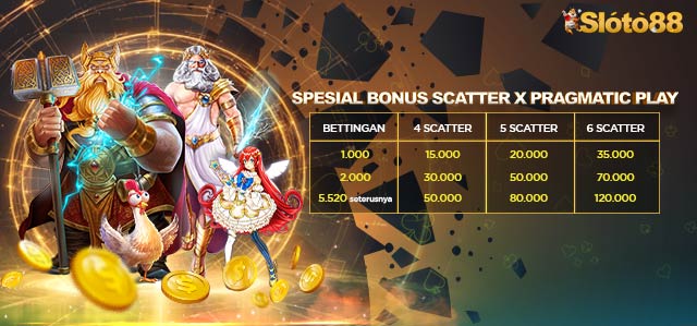 SPESIAL BONUS SCATTER X PRAGMATIC PLAY